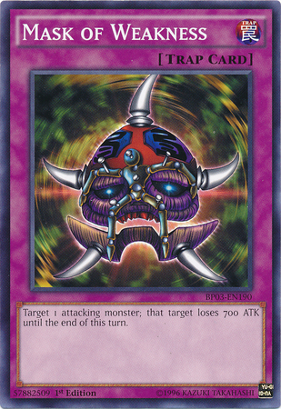 Mask of Weakness [BP03-EN190] Common | Tables and Towers