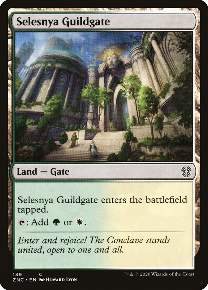 Selesnya Guildgate [Zendikar Rising Commander] | Tables and Towers