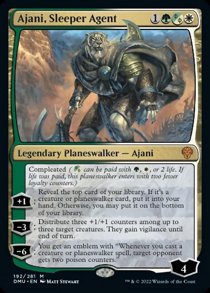 Ajani, Sleeper Agent [Dominaria United] | Tables and Towers