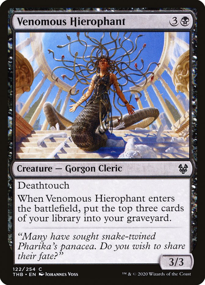 Venomous Hierophant [Theros Beyond Death] | Tables and Towers