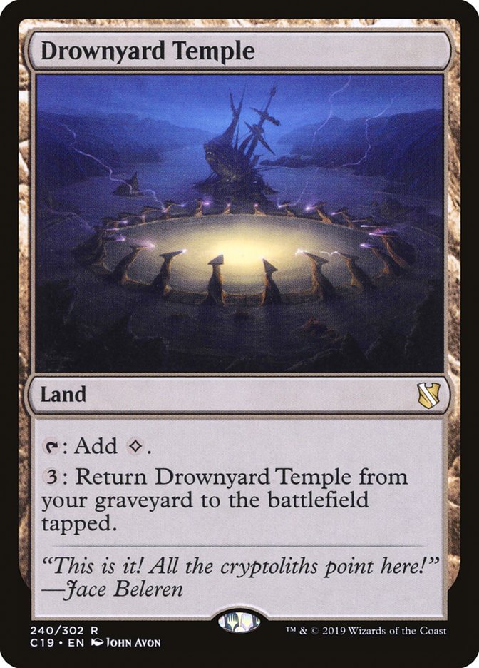 Drownyard Temple [Commander 2019] | Tables and Towers