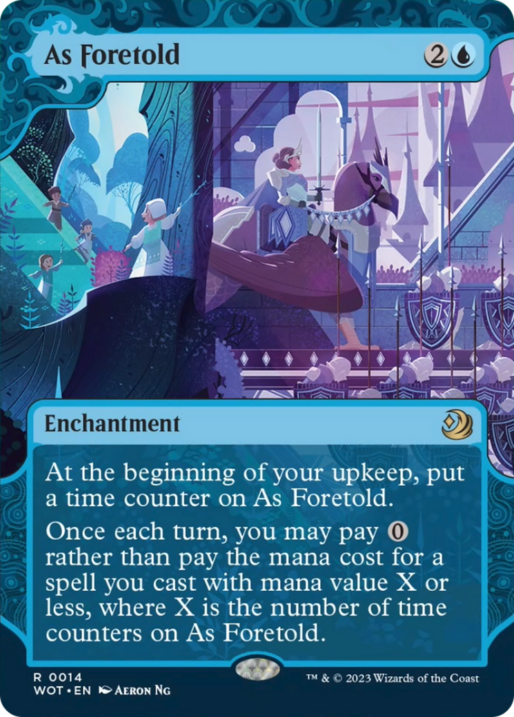 As Foretold [Wilds of Eldraine: Enchanting Tales] | Tables and Towers