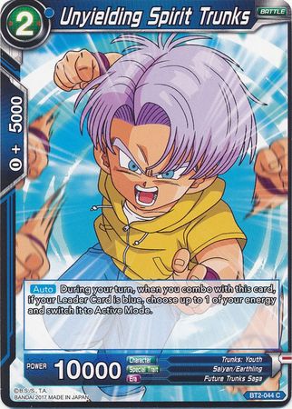 Unyielding Spirit Trunks (BT2-044) [Union Force] | Tables and Towers