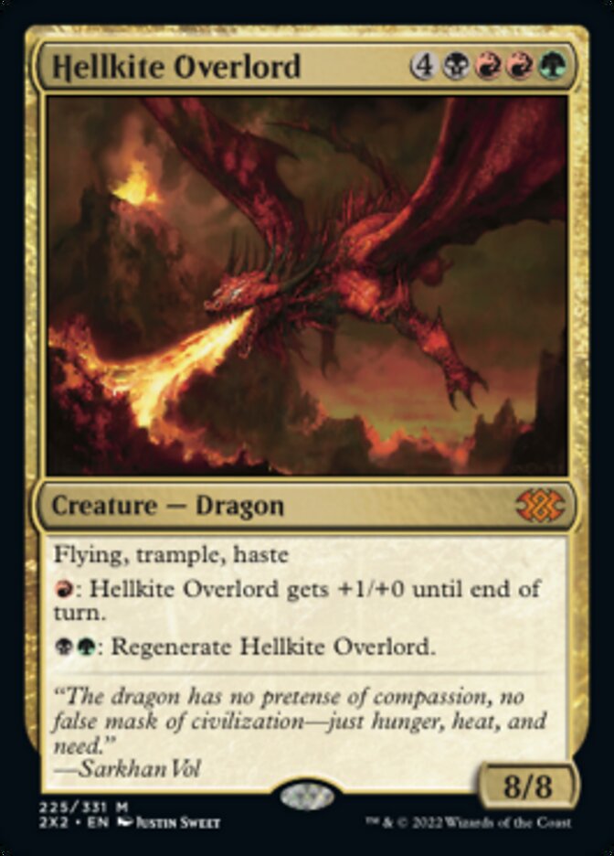 Hellkite Overlord [Double Masters 2022] | Tables and Towers