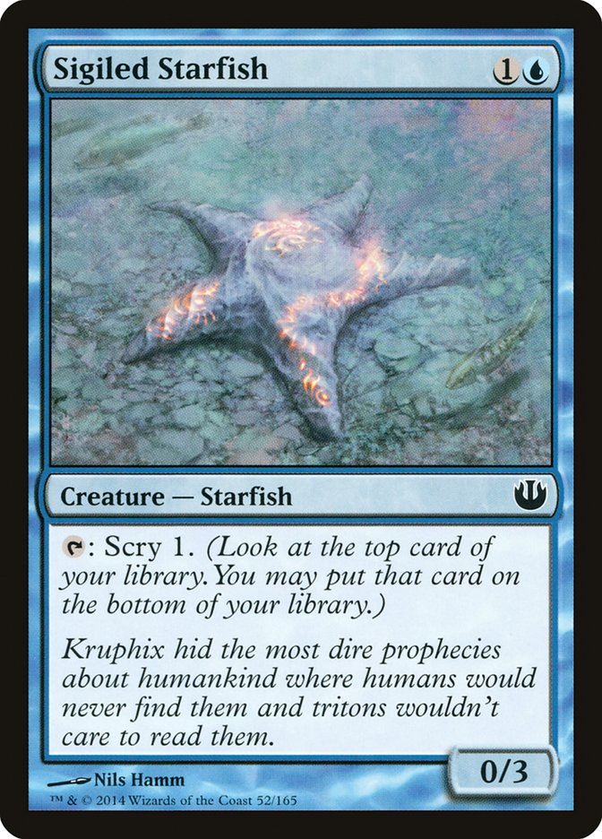 Sigiled Starfish [Journey into Nyx] | Tables and Towers