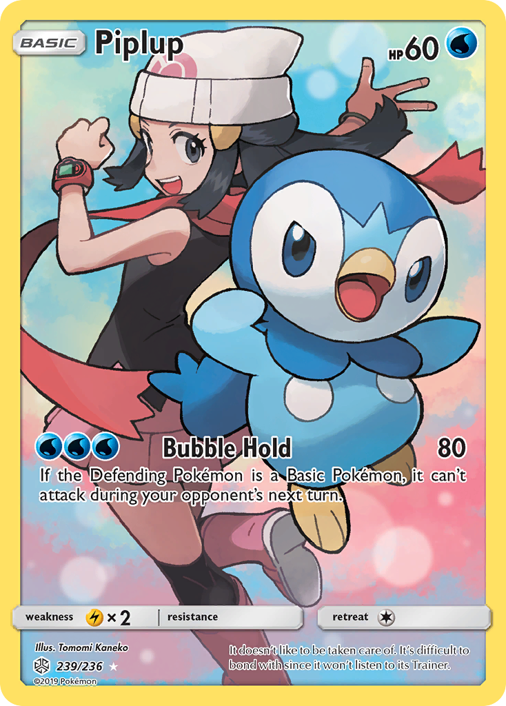 Piplup (239/236) [Sun & Moon: Cosmic Eclipse] | Tables and Towers