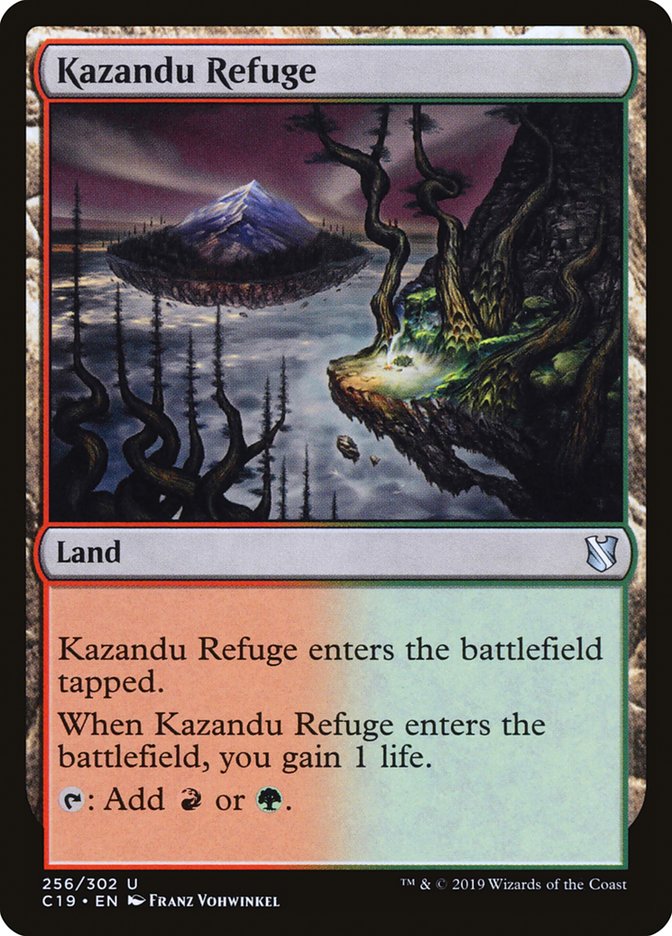 Kazandu Refuge [Commander 2019] | Tables and Towers