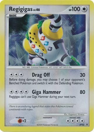 Regigigas (DP40) (Jumbo Card) [Diamond & Pearl: Black Star Promos] | Tables and Towers