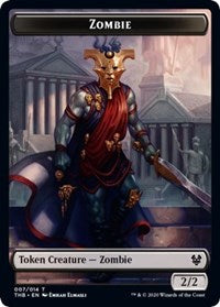 Zombie // Satyr Double-Sided Token [Theros Beyond Death Tokens] | Tables and Towers