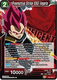 Preemptive Strike SSG Vegeta (BT6-008) [Magnificent Collection Gogeta Version] | Tables and Towers