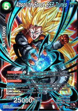 Absolute Space SS3 Trunks (BT4-101) [Colossal Warfare] | Tables and Towers