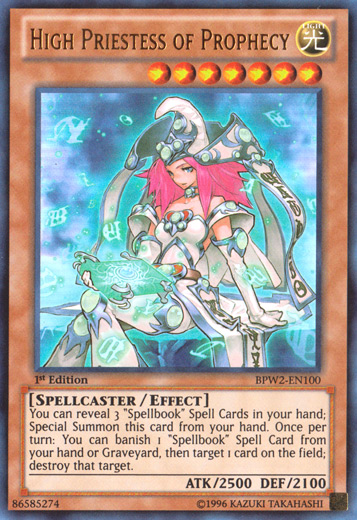 High Priestess of Prophecy [BPW2-EN100] Ultra Rare | Tables and Towers