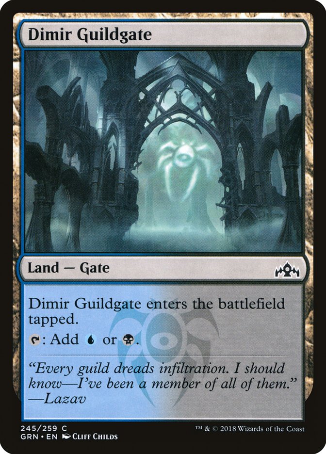 Dimir Guildgate (245/259) [Guilds of Ravnica] | Tables and Towers