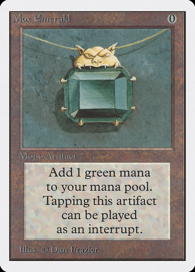 Mox Emerald [Unlimited Edition] | Tables and Towers