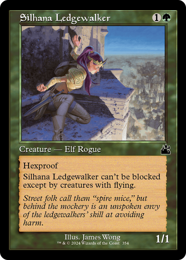 Silhana Ledgewalker (Retro Frame) [Ravnica Remastered] | Tables and Towers