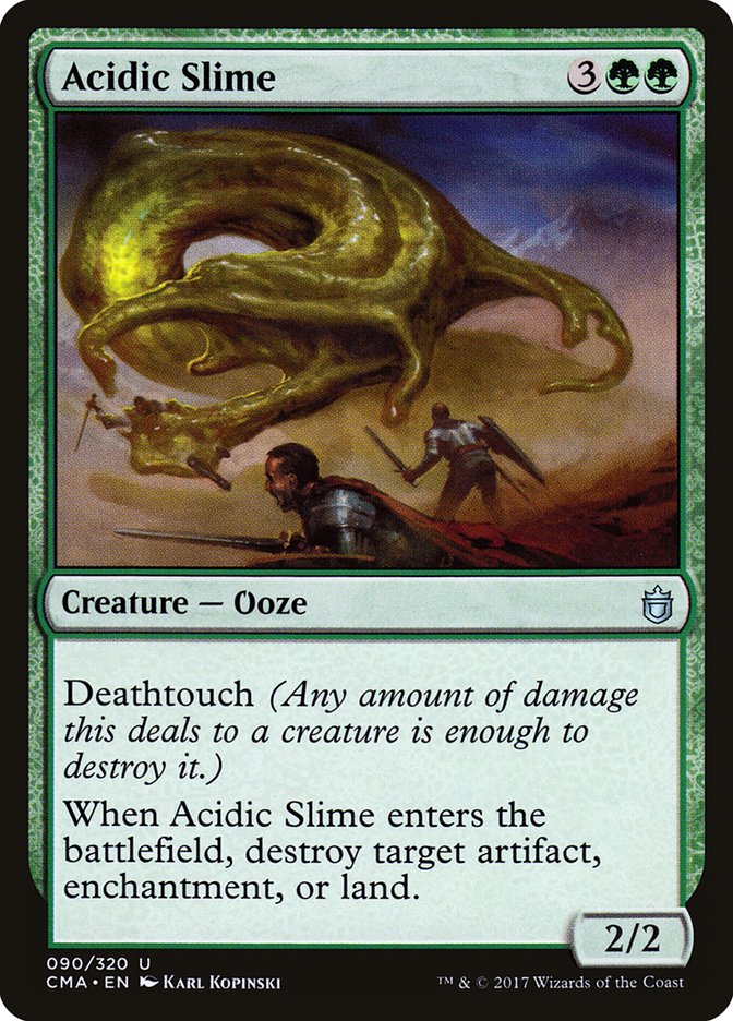 Acidic Slime [Commander Anthology] | Tables and Towers