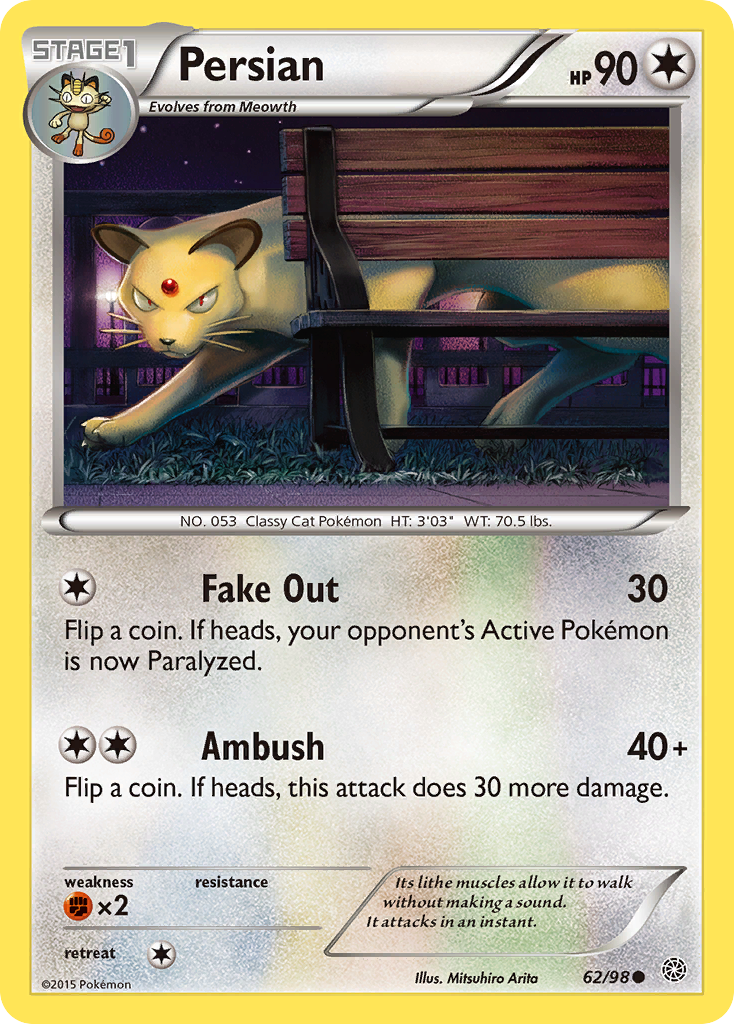 Persian (62/98) [XY: Ancient Origins] | Tables and Towers