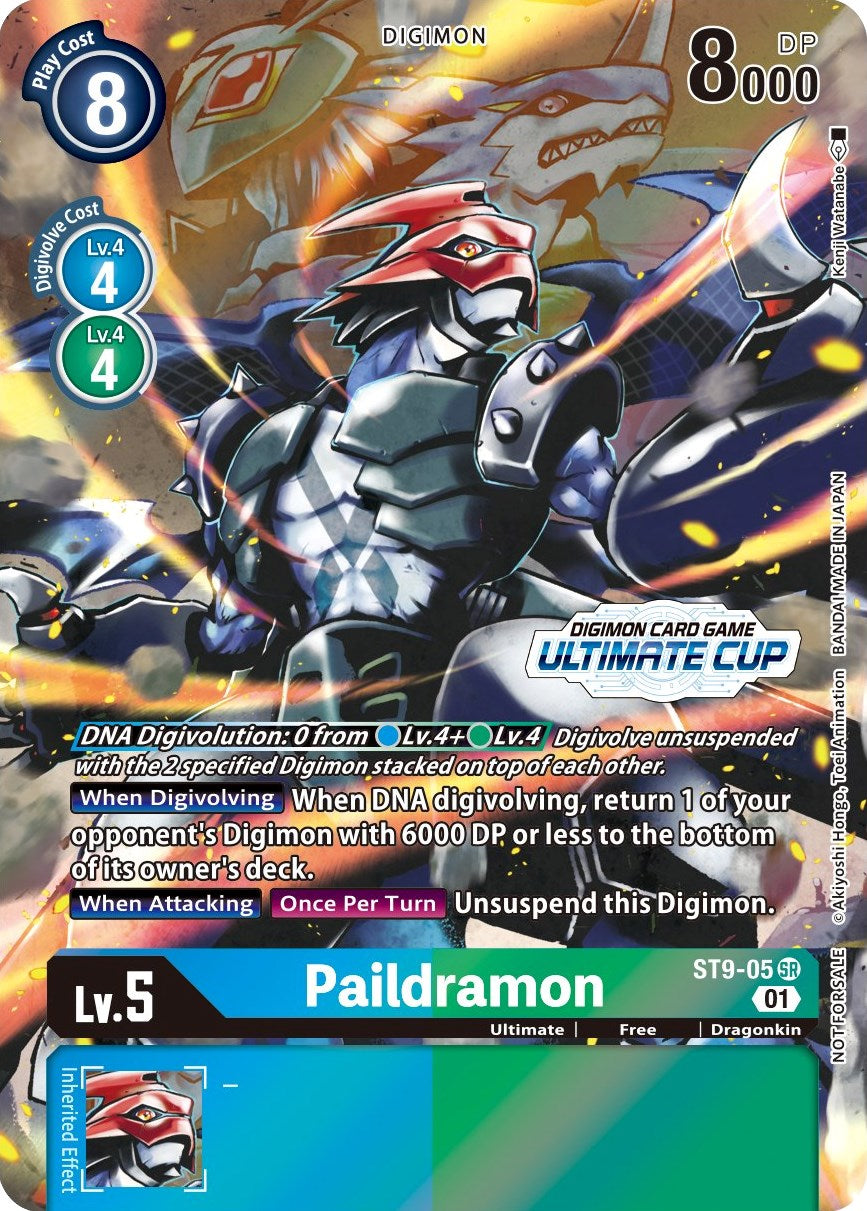 Paildramon [ST9-05] (April Ultimate Cup 2022) [Starter Deck: Ultimate Ancient Dragon Promos] | Tables and Towers