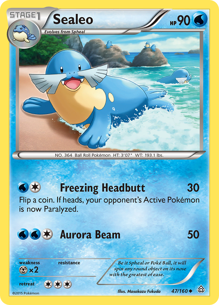 Sealeo (47/160) [XY: Primal Clash] | Tables and Towers