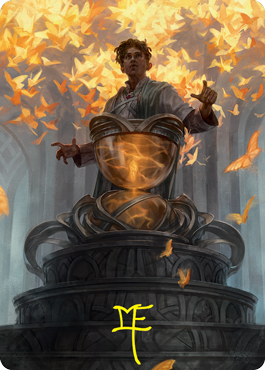 Introduction to Prophecy Art Card (Gold-Stamped Signature) [Strixhaven: School of Mages Art Series] | Tables and Towers