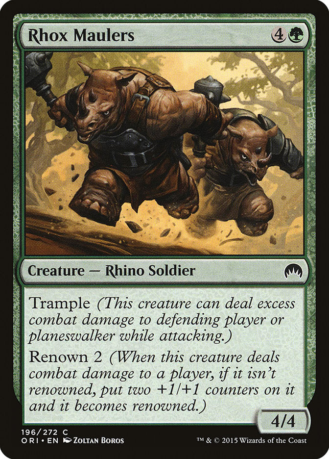 Rhox Maulers [Magic Origins] | Tables and Towers