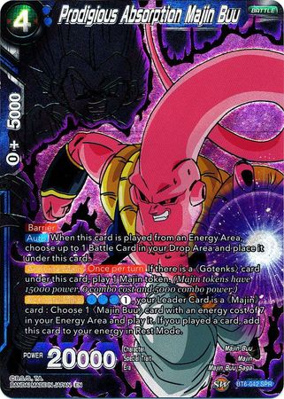 Prodigious Absorption Majin Buu (SPR) (BT6-042) [Destroyer Kings] | Tables and Towers