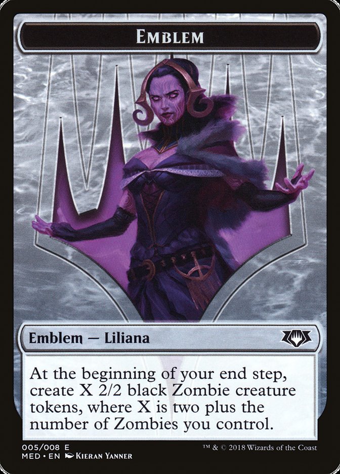 Liliana, the Last Hope Emblem [Mythic Edition Tokens] | Tables and Towers