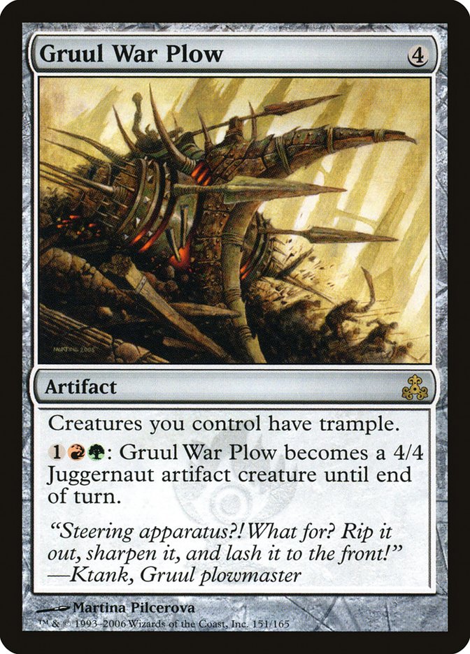 Gruul War Plow [Guildpact] | Tables and Towers