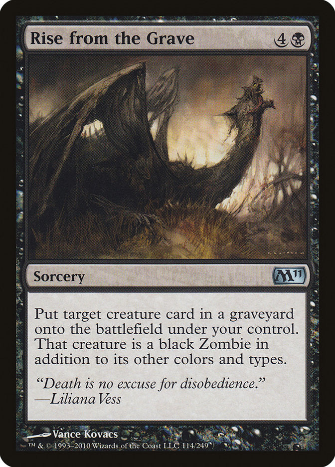 Rise from the Grave [Magic 2011] | Tables and Towers