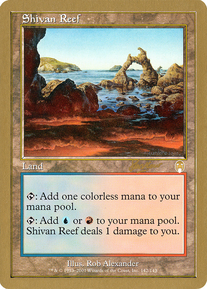 Shivan Reef (Sim Han How) [World Championship Decks 2002] | Tables and Towers