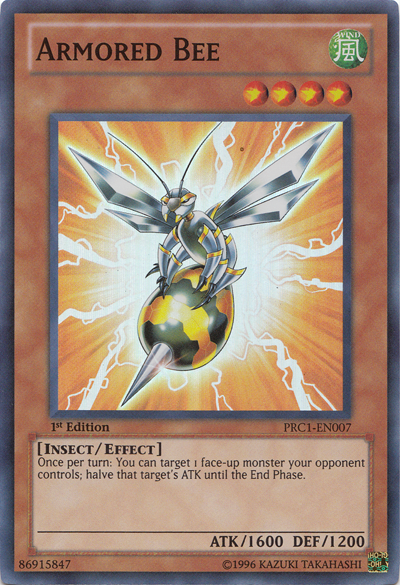 Armored Bee [PRC1-EN007] Super Rare | Tables and Towers