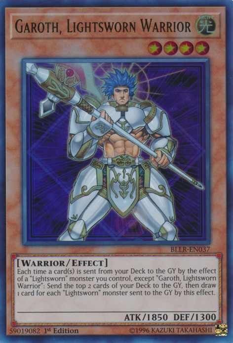 Garoth, Lightsworn Warrior [BLLR-EN037] Ultra Rare | Tables and Towers