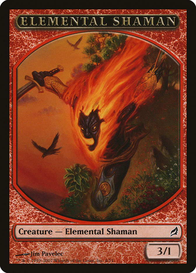 Elemental Shaman Token [Lorwyn Tokens] | Tables and Towers