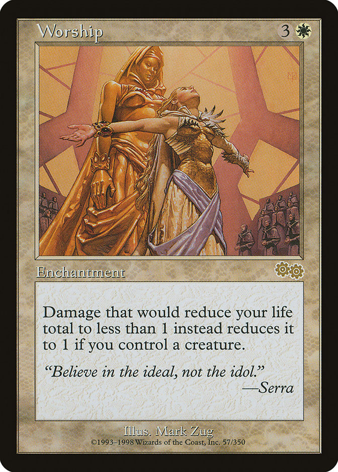 Worship [Urza's Saga] | Tables and Towers