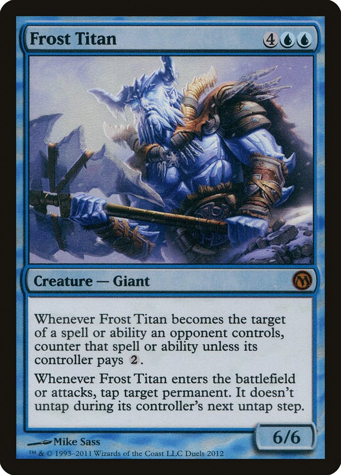 Frost Titan (Duels of the Planeswalkers Promos) [Duels of the Planeswalkers Promos 2011] | Tables and Towers