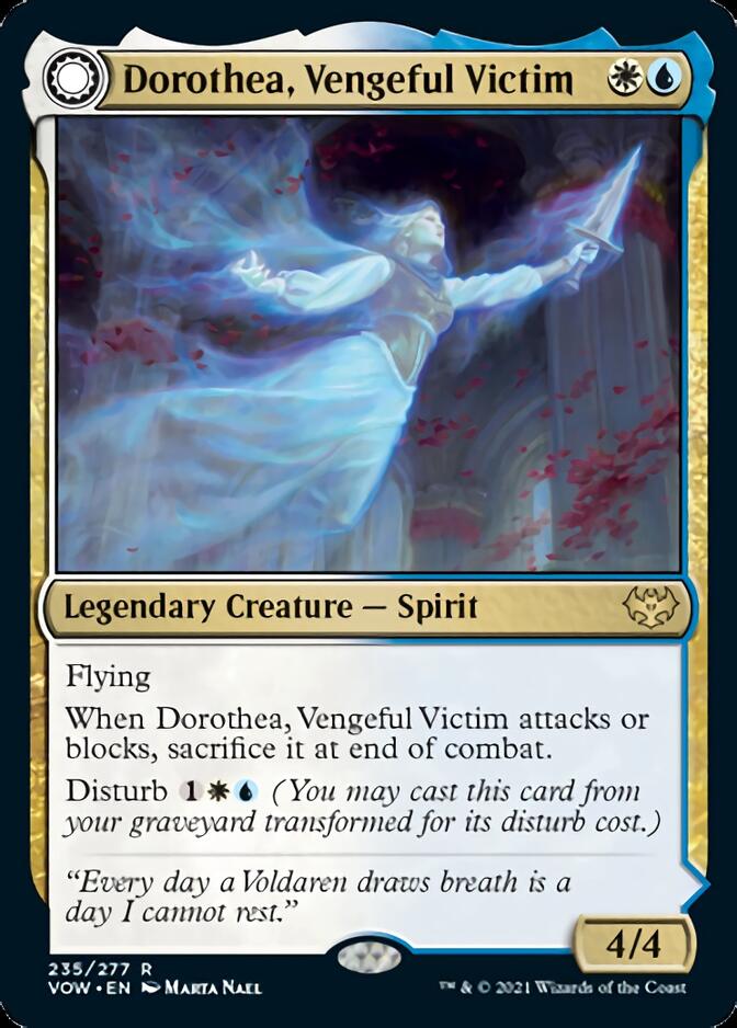 Dorothea, Vengeful Victim // Dorothea's Retribution [Innistrad: Crimson Vow] | Tables and Towers