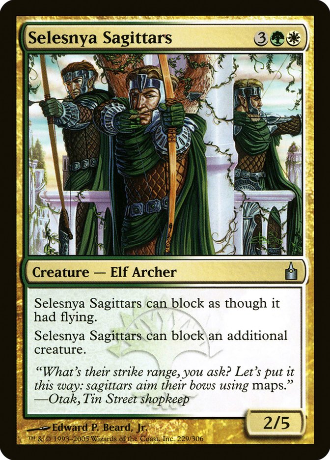 Selesnya Sagittars [Ravnica: City of Guilds] | Tables and Towers