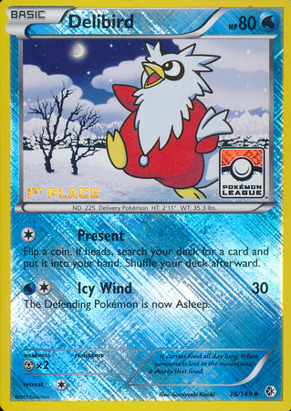 Delibird (38/149) (League Promo 1st Place) [Black & White: Boundaries Crossed] | Tables and Towers