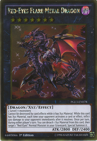 Red-Eyes Flare Metal Dragon [PGL3-EN078] Gold Rare | Tables and Towers