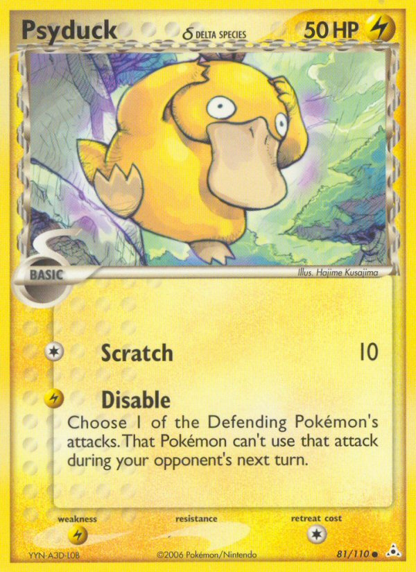 Psyduck (81/110) (Delta Species) [EX: Holon Phantoms] | Tables and Towers