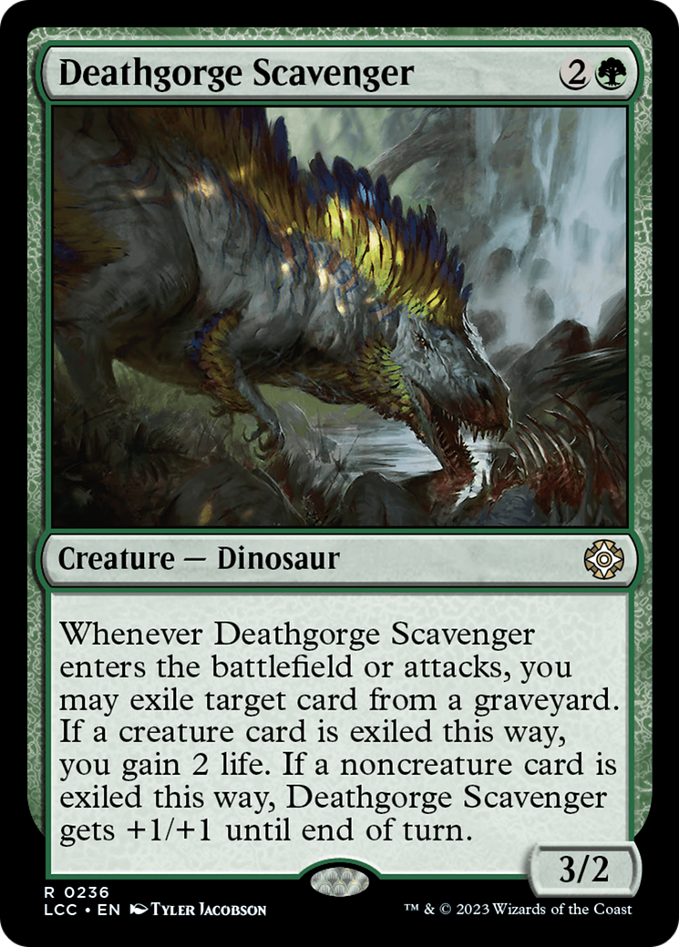 Deathgorge Scavenger [The Lost Caverns of Ixalan Commander] | Tables and Towers