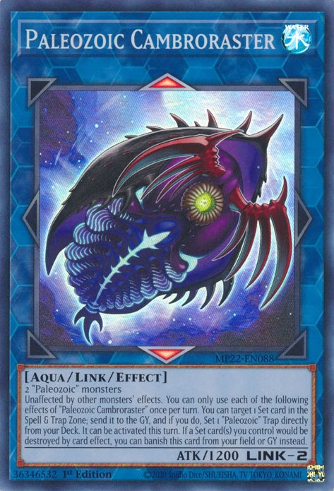 Paleozoic Cambroraster [MP22-EN088] Super Rare | Tables and Towers