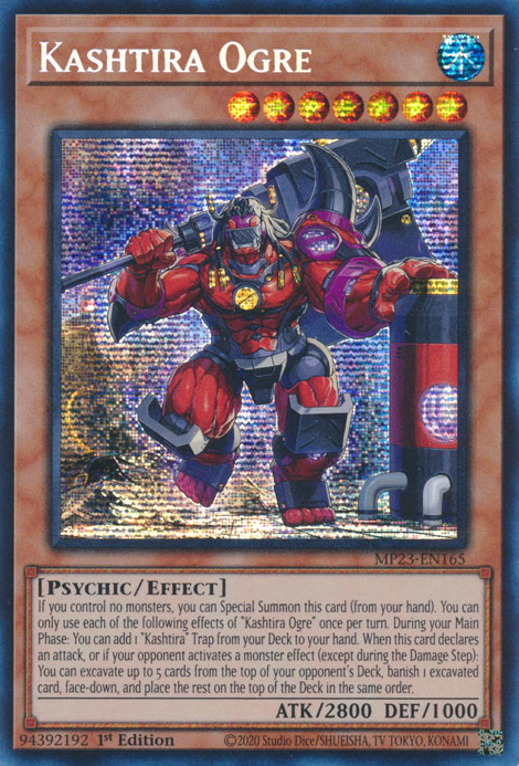 Kashtira Ogre [MP23-EN165] Prismatic Secret Rare | Tables and Towers