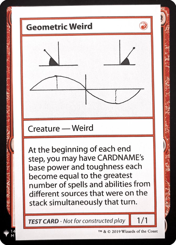 Geometric Weird [Mystery Booster Playtest Cards] | Tables and Towers