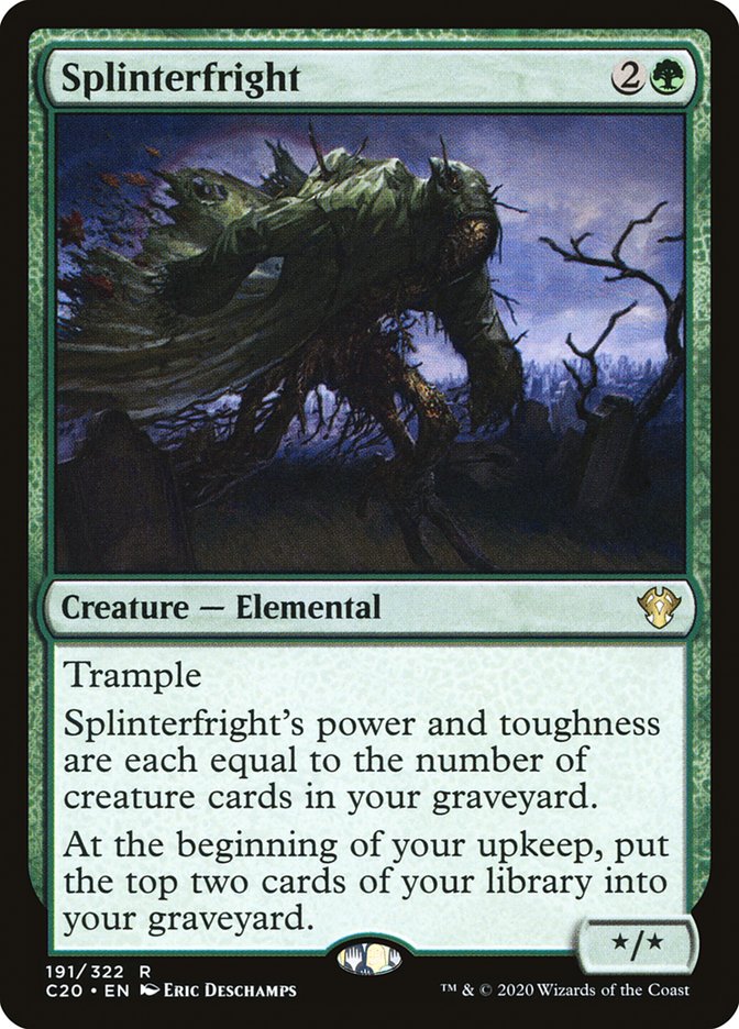 Splinterfright [Commander 2020] | Tables and Towers