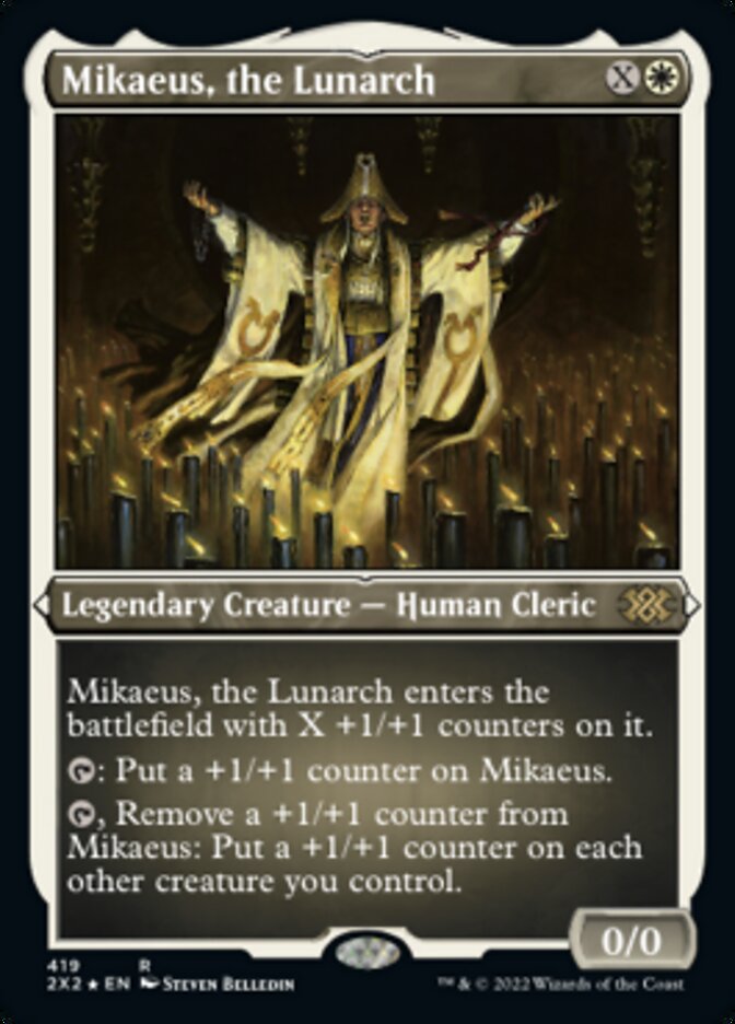 Mikaeus, the Lunarch (Foil Etched) [Double Masters 2022] | Tables and Towers