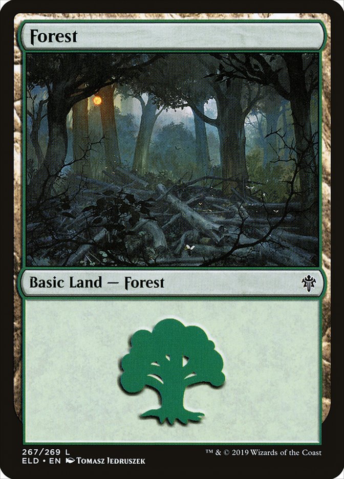 Forest (267) [Throne of Eldraine] | Tables and Towers