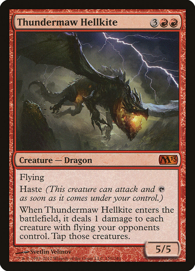 Thundermaw Hellkite [Magic 2013] | Tables and Towers