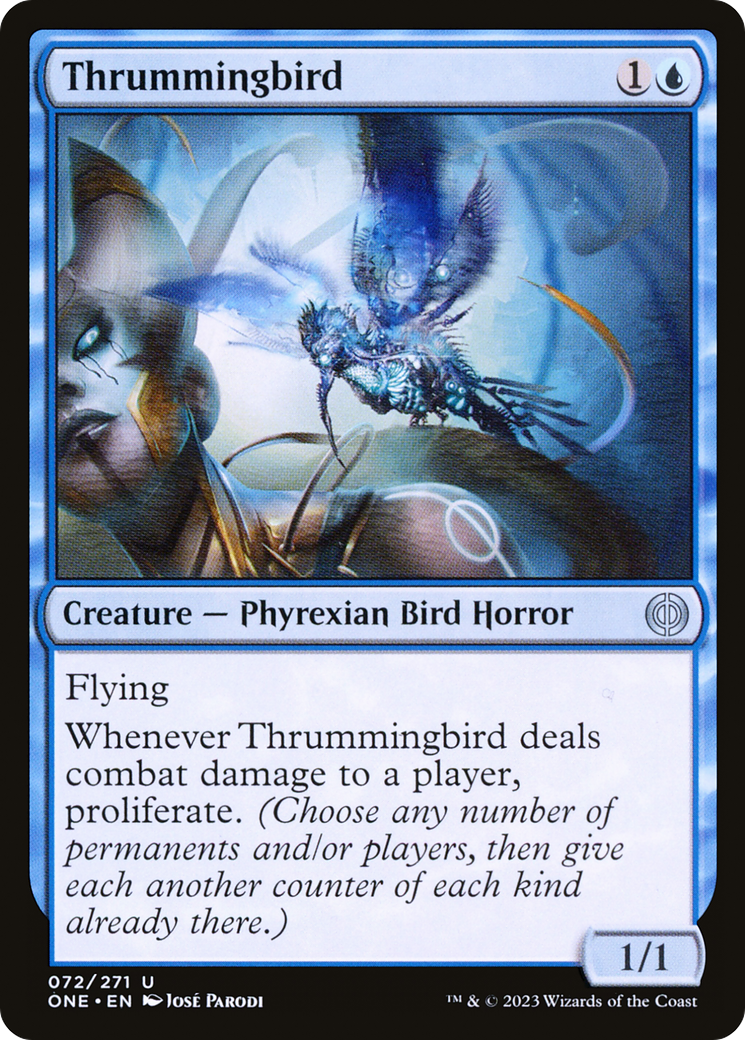 Thrummingbird [Phyrexia: All Will Be One] | Tables and Towers