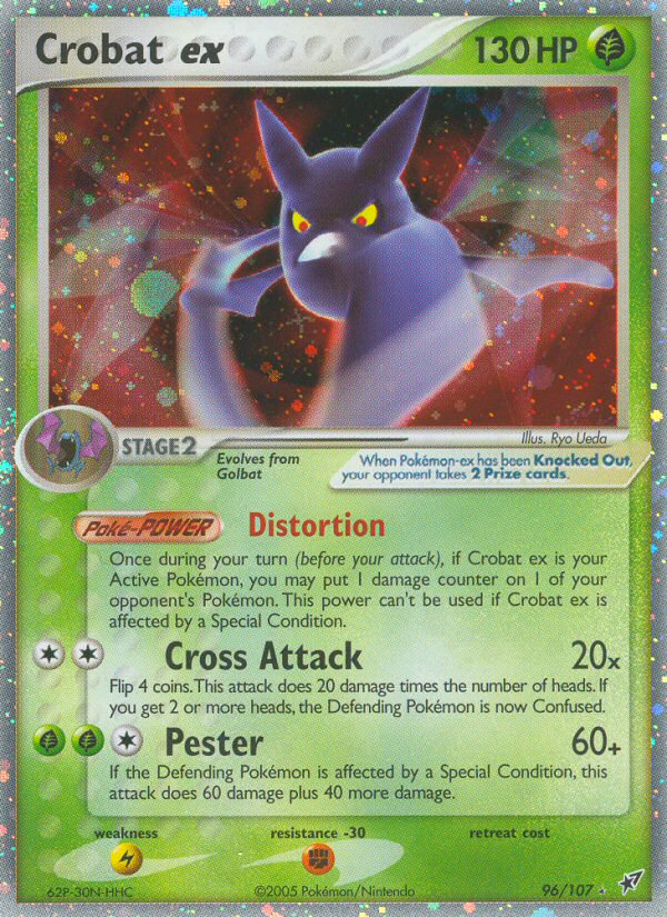 Crobat ex (96/107) [EX: Deoxys] | Tables and Towers